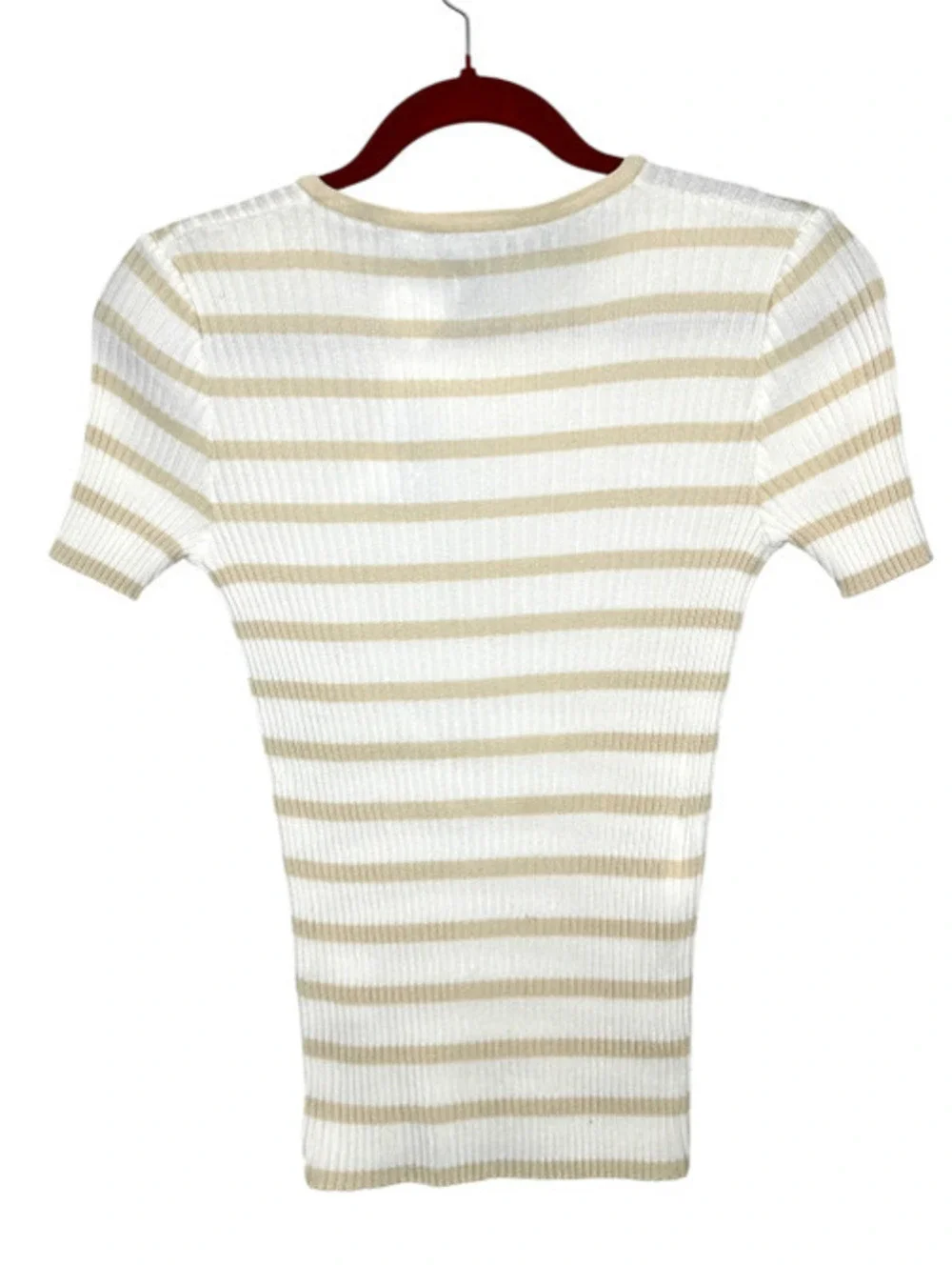 Chanel Ribbed Knit Top from Spring 1998 Collection